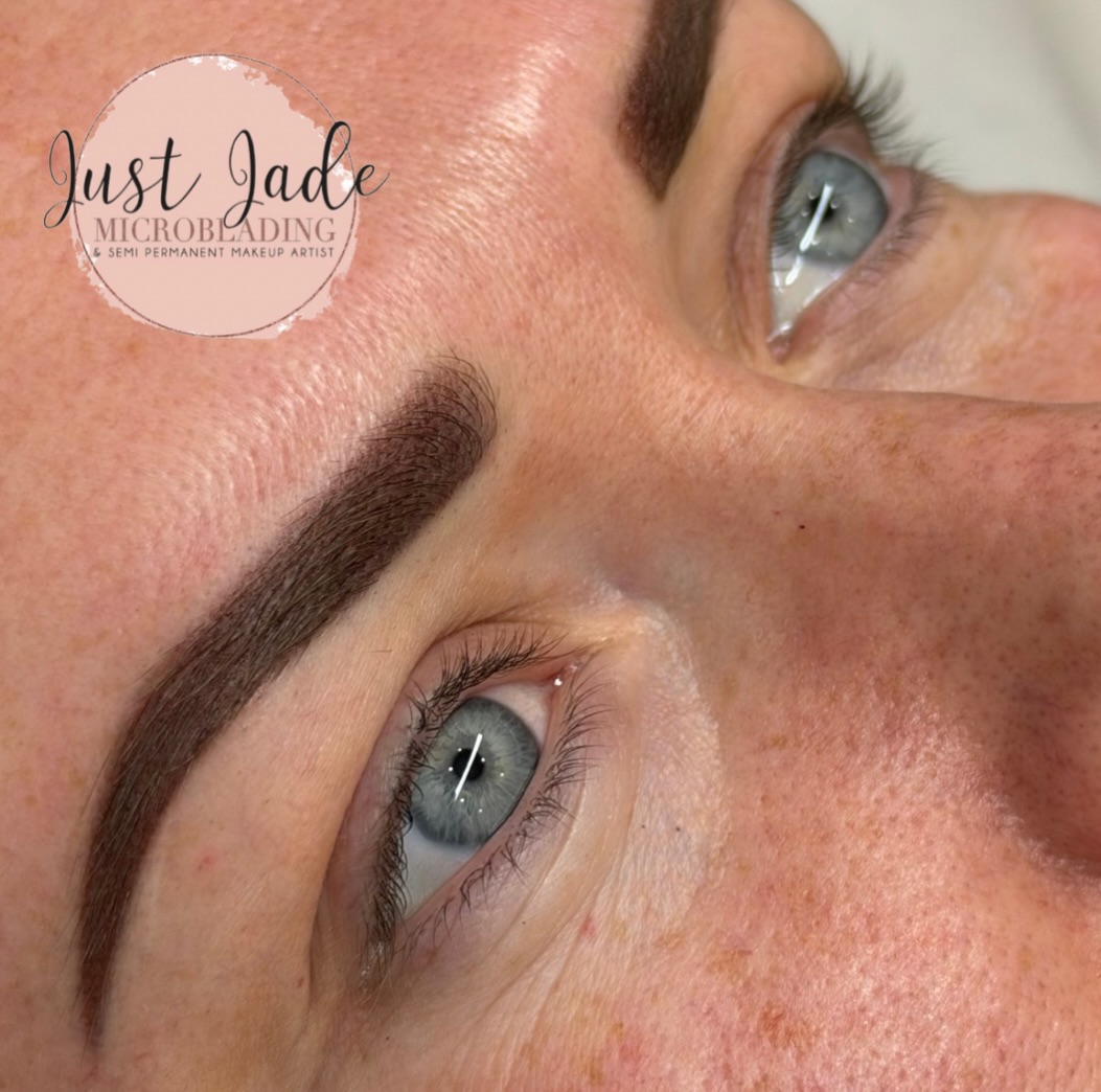Powder brows: A softly shaded finish, photographed by Just Jade